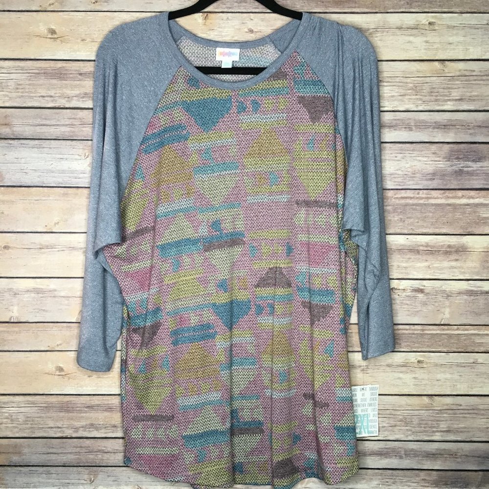 LulaRoe (1.0) 2XL Randy Geometric Print - BNWT
